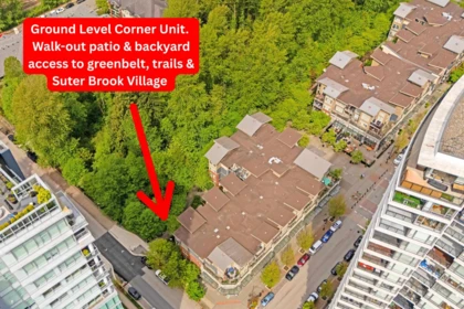 Backyard Photo of 101 201 Morrissey Road, Port Moody, BC