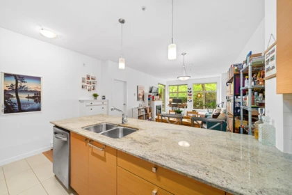 Kitchen Island Photo of 101 201 Morrissey Road, Port Moody, BC
