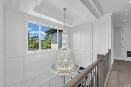 Aerial View of 8580 Camden Crescent, Richmond, BC