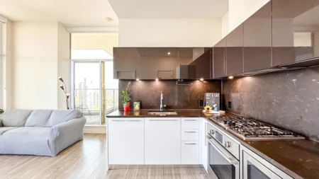 Kitchen Island Photo of 2401 6288 Cassie Avenue, Burnaby, BC