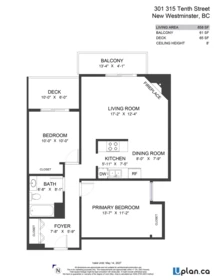 Basement Recreation Room Photo of 301 315 Tenth Street, New Westminster, BC