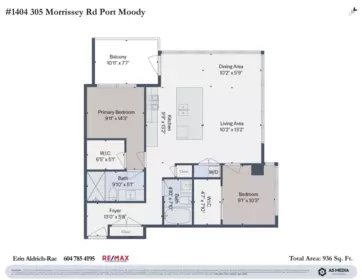 Playground / Recreational Area Near 1404 305 Morrissey Road, Port Moody, BC