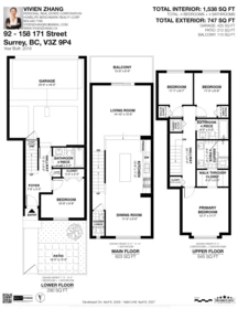 Outdoor Patio Photo of 92 158 171 Street, Surrey, BC
