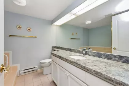 Primary Bathroom Photo of 103 7580 Columbia Street, Vancouver, BC