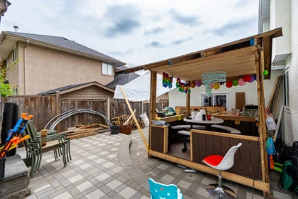 Aerial View of 16089 80 Avenue, Surrey, BC