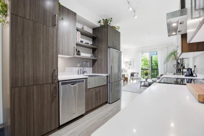 Kitchen Island Photo of 46 433 Seymour River Place, North Vancouver, BC