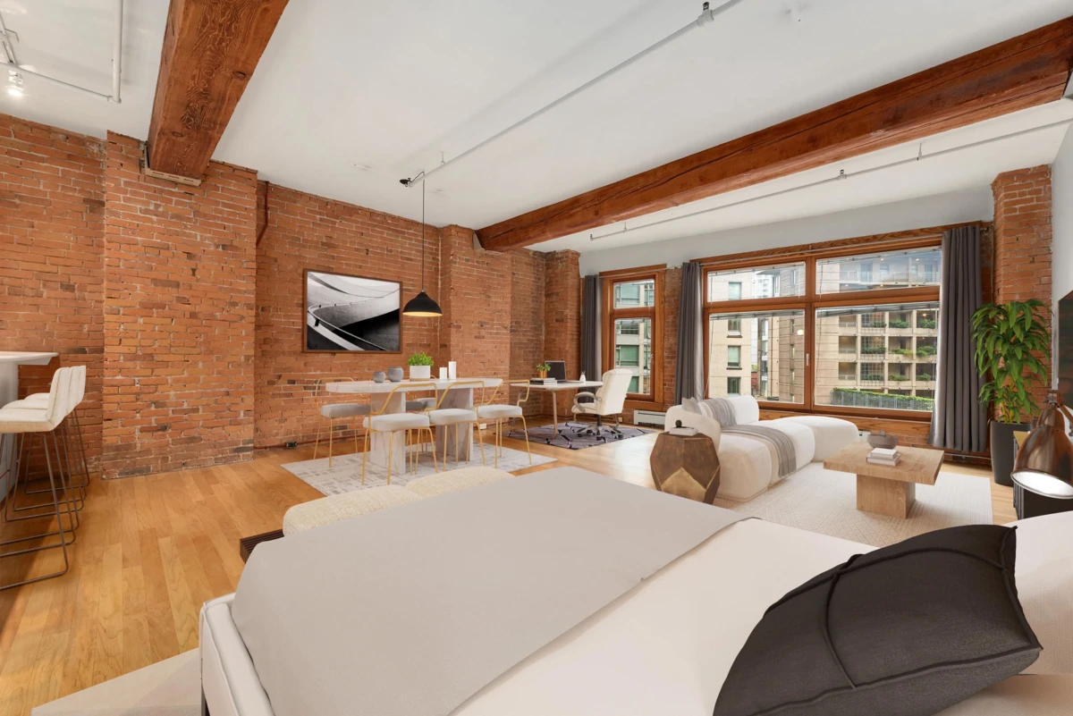 Dining Area Photo of 406 518 Beatty Street, Vancouver, BC