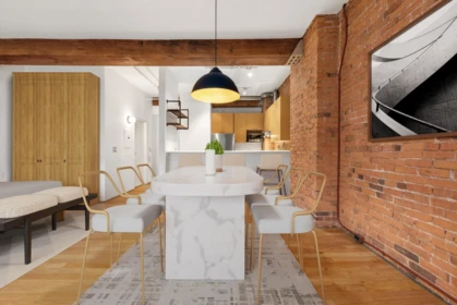 Kitchen Island Photo of 406 518 Beatty Street, Vancouver, BC