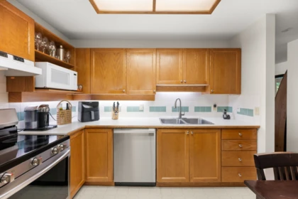 Primary Bedroom Photo of 410 6737 Station Hill Court, Burnaby, BC