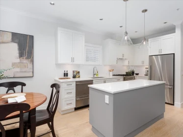 Kitchen Island Photo of 4448 W 8th Avenue, Vancouver, BC