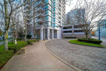 Aerial View of 806 7555 Alderbridge Way, Richmond, BC