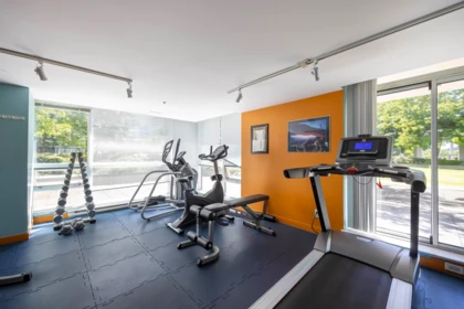 Fitness Center Photo Near 806 7555 Alderbridge Way, Richmond, BC