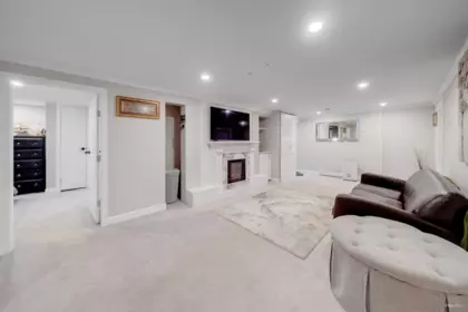 Basement Recreation Room Photo of 3870 Emerald Drive, North Vancouver, BC