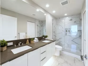 Powder Room Photo of 604 3289 Riverwalk Avenue, Vancouver, BC