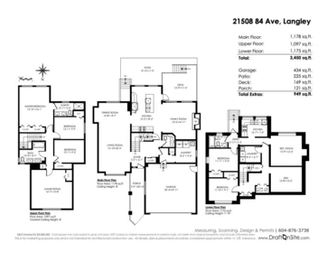 Aerial View of 21508 84 Avenue, Langley, BC