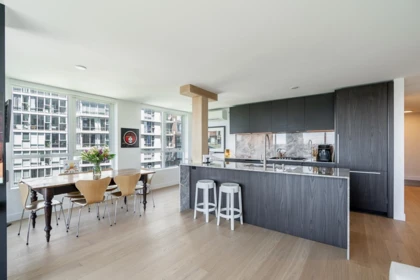 Kitchen Island Photo of 1202 1495 Richards Street, Vancouver, BC
