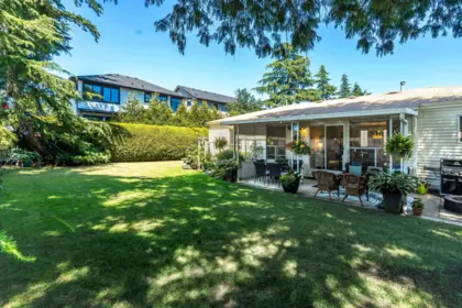 Aerial View of 43 2345 Cranley Drive, Surrey, BC