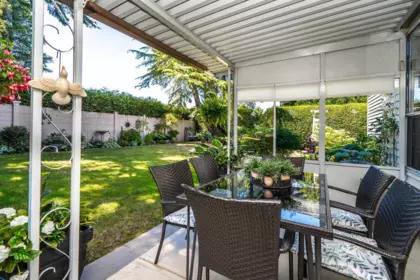 Backyard Photo of 43 2345 Cranley Drive, Surrey, BC