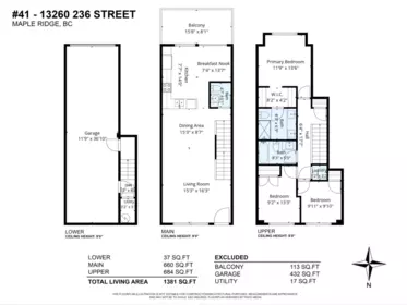 Mudroom Photo of 41 13260 236 Street, Maple Ridge, BC