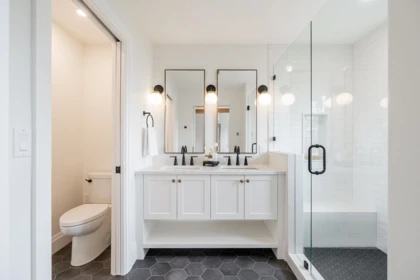 Powder Room Photo of 5413 Crescent Drive, Delta, BC