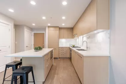 Kitchen Photo of 322 3563 Ross Drive, Vancouver, BC