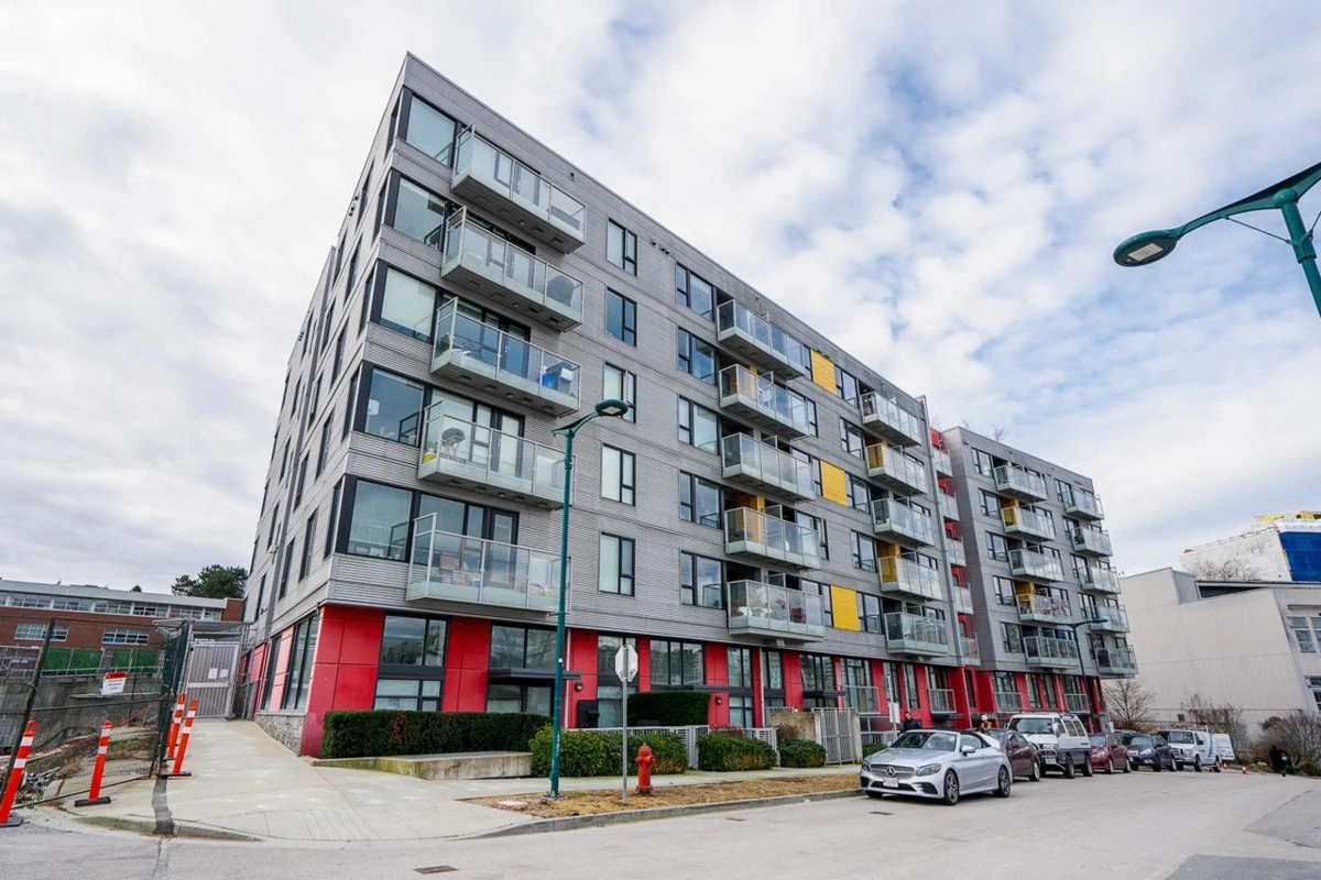 Exterior Rear Photo of 708 384 E 1st Avenue, Vancouver, BC