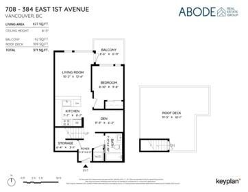 708 384 E 1st Avenue, Vancouver, BC, Vancouver — Apartment/Condo for sale
