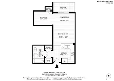 Street View Photo of 328 13789 107a Avenue, Surrey, BC