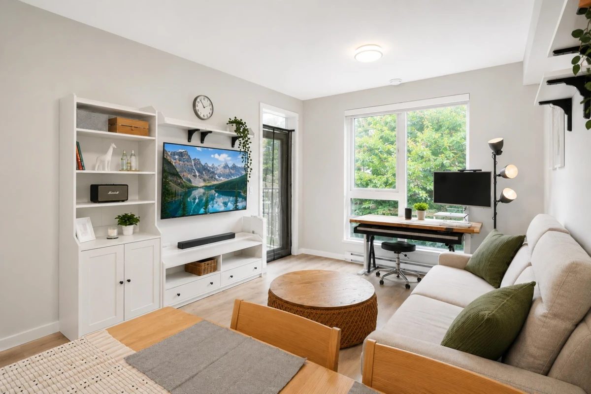 Living Room Photo of 307 615 Cottonwood Avenue, Coquitlam, BC