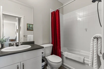 Powder Room Photo of 407A 45595 Tamihi Way, Chilliwack, BC