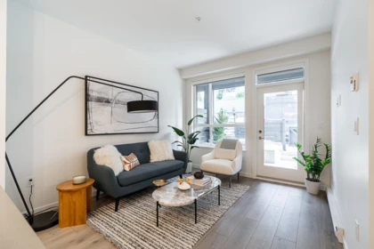 Living Room Photo of 609 7936 206 Street, Langley, BC