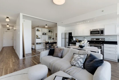 Kitchen Island Photo of 409 2511 Quebec Street, Vancouver, BC