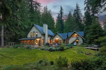 Exterior Rear Photo of 1755 Emily Lane, Bowen Island, BC
