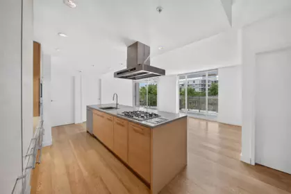 Living Room Photo of 502 5782 Berton Avenue, Vancouver, BC