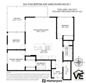 Staircase Photo of 502 5782 Berton Avenue, Vancouver, BC