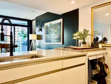 Kitchen Photo of 406 889 Pacific Street, Vancouver, BC