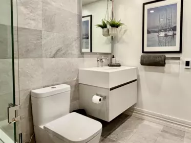 Powder Room Photo of 406 889 Pacific Street, Vancouver, BC