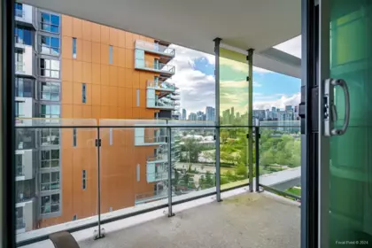 Exterior Rear Photo of 1008 1788 Columbia Street, Vancouver, BC