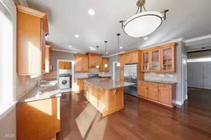 Kitchen Island Photo of 5458 Hardy Court, Burnaby, BC