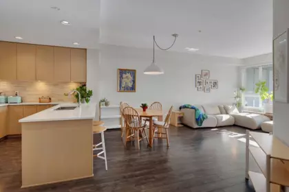 Kitchen Island Photo of 207 3825 Cates Landing Way, North Vancouver, BC