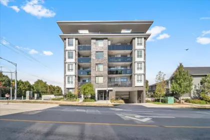 Exterior Rear Photo of 401 13623 81a Avenue, Surrey, BC