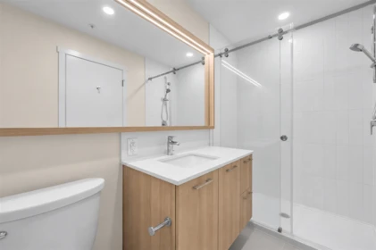 Primary Bathroom Photo of 402 721 Anskar Court, Coquitlam, BC