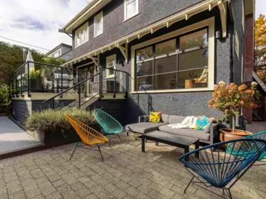 Aerial View of 4070 W 13th Avenue, Vancouver, BC
