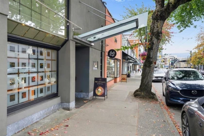 Aerial View of 206 1717 13 Avenue, Vancouver, BC