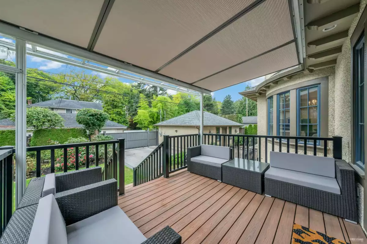 Aerial View of 6011 Adera Street, Vancouver, BC