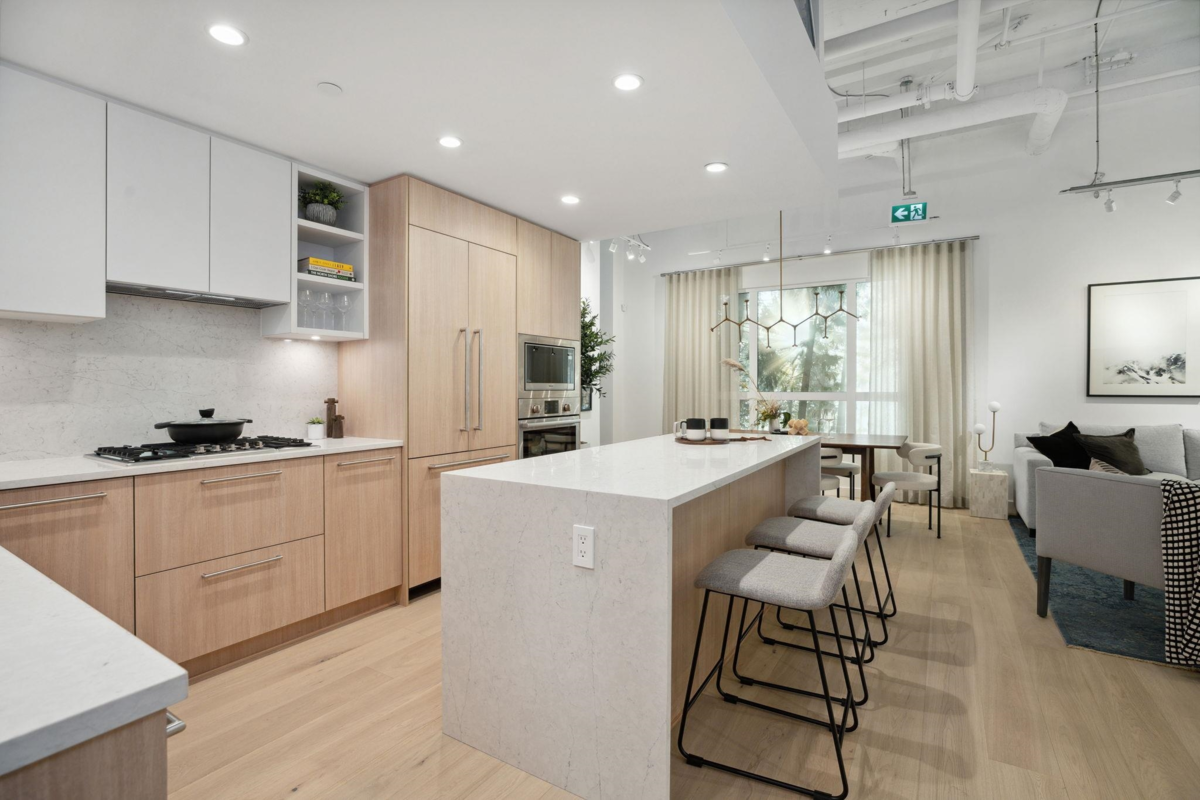 Exterior Rear Photo of 104 2050 Glenaire Drive, North Vancouver, BC