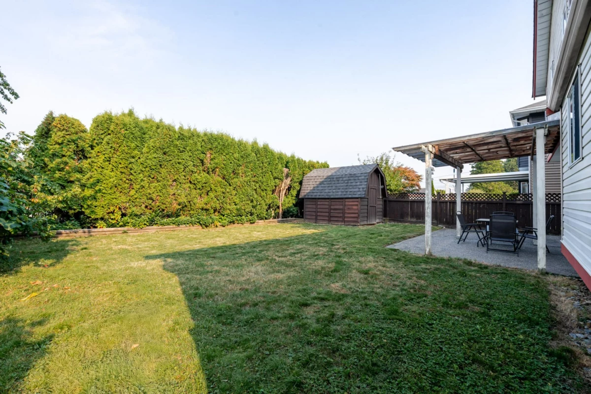 Aerial View of 6051 Glenroy Drive, Chilliwack, BC