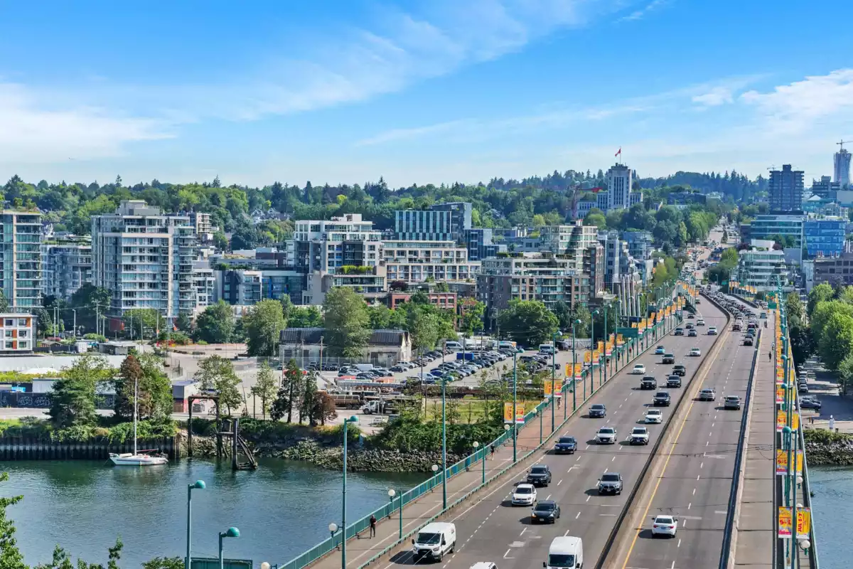 Exterior Front Photo of 1284 87 Nelson Street, Vancouver, BC