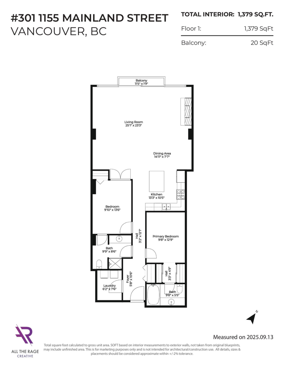 Staircase Photo of 301 1155 Mainland Street, Vancouver, BC