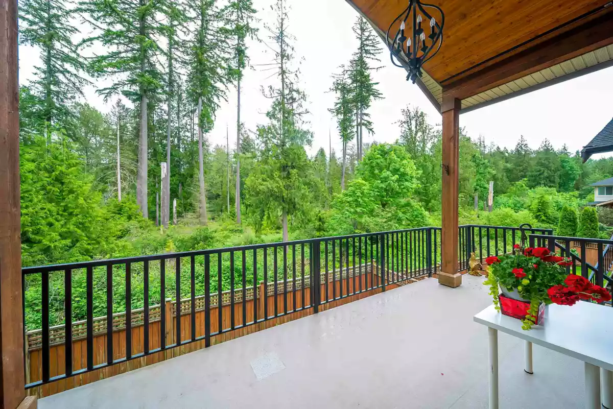 Aerial View of 1339 Greenbank Court, Coquitlam, BC